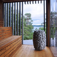 HUUM Hive Electric Sauna Heater Package 12/15/18kW | UKU Wi-Fi | Stones Included | Made in Estonia