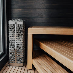 HUUM Steel Electric Sauna Heater Package 6-10.5kW | UKU Wi-Fi | Stones Included | Made in Estonia