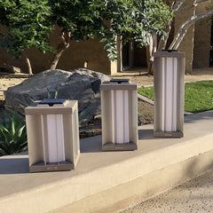 Les Jardins – EDGE Solar Lantern Outdoor Solar Lighting  LJ-EDGE