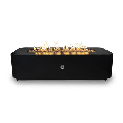 The Outdoor Plus - Cove Rectangle Powder Coat Metal Fire Pit Table
