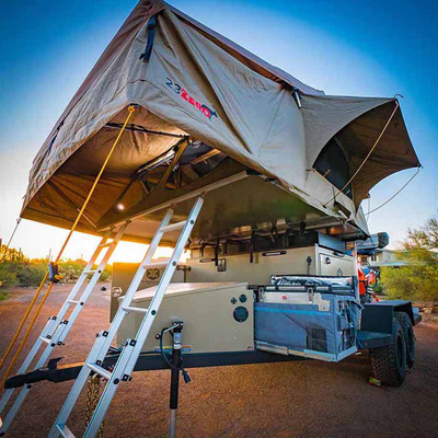 23ZERO – Walkabout 87 2.0 Soft Shell Rooftop Tent 230WA87-BB-GL