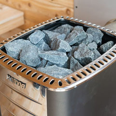 Harvia M3 BK 16.5kW Wood Burning Sauna Stove Package | Chimney Kit Included | Made in Finland